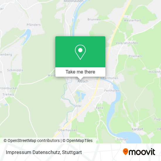 Impressum Datenschutz map