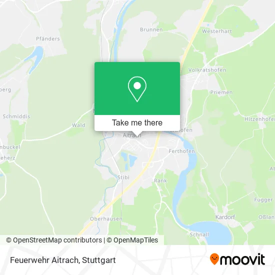 Карта Feuerwehr Aitrach