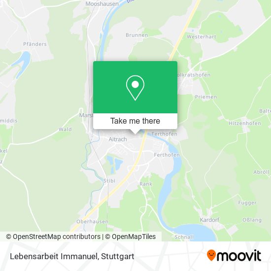 Lebensarbeit Immanuel map