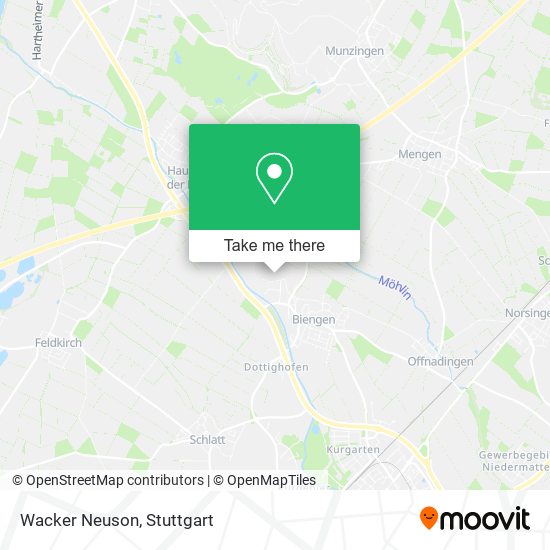 Wacker Neuson map