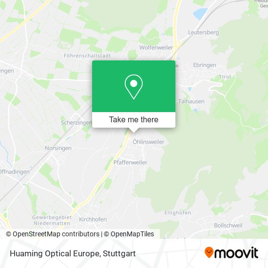 Huaming Optical Europe map
