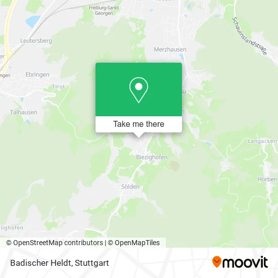 Карта Badischer Heldt