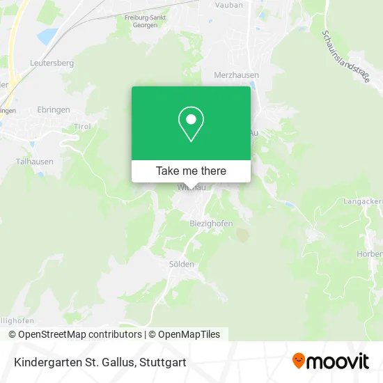 Карта Kindergarten St. Gallus