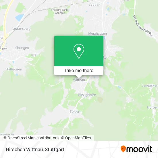 Карта Hirschen Wittnau