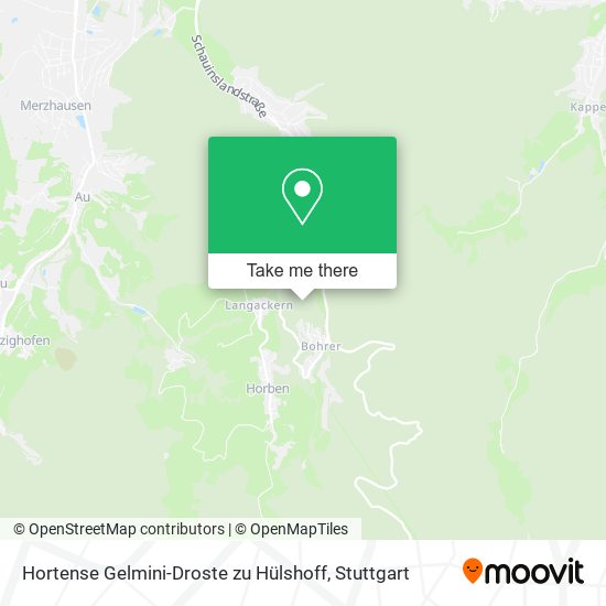 Hortense Gelmini-Droste zu Hülshoff map