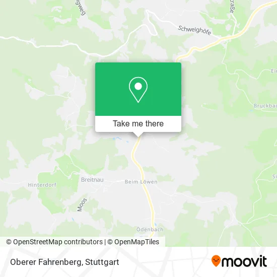 Карта Oberer Fahrenberg