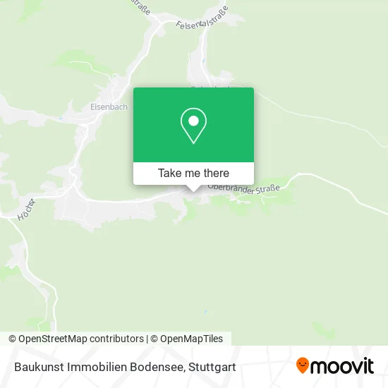 Карта Baukunst Immobilien Bodensee