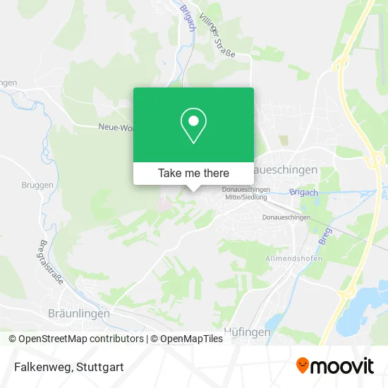 Карта Falkenweg