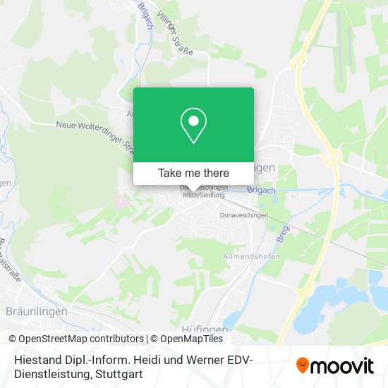 Hiestand Dipl.-Inform. Heidi und Werner EDV-Dienstleistung map