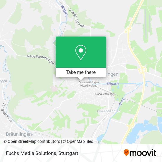 Fuchs Media Solutions map