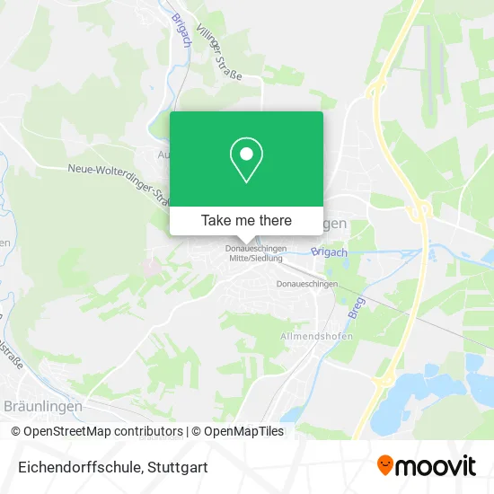 Карта Eichendorffschule