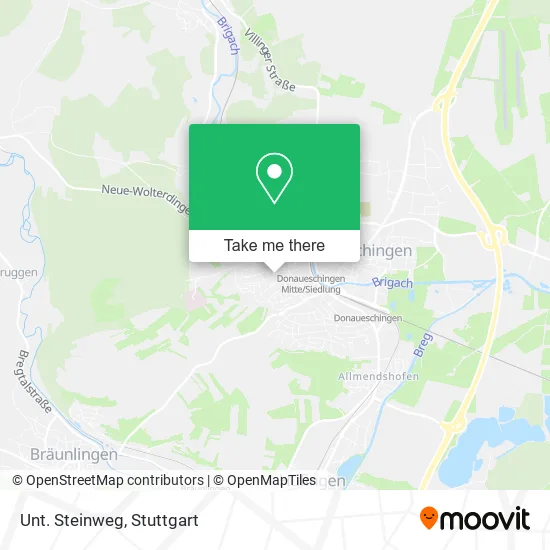 Карта Unt. Steinweg