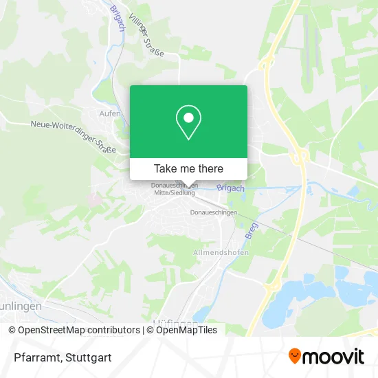 Карта Pfarramt