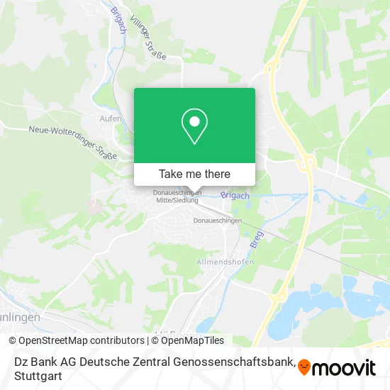 Карта Dz Bank AG Deutsche Zentral Genossenschaftsbank