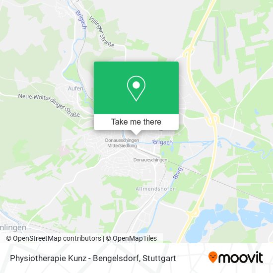 Physiotherapie Kunz - Bengelsdorf map
