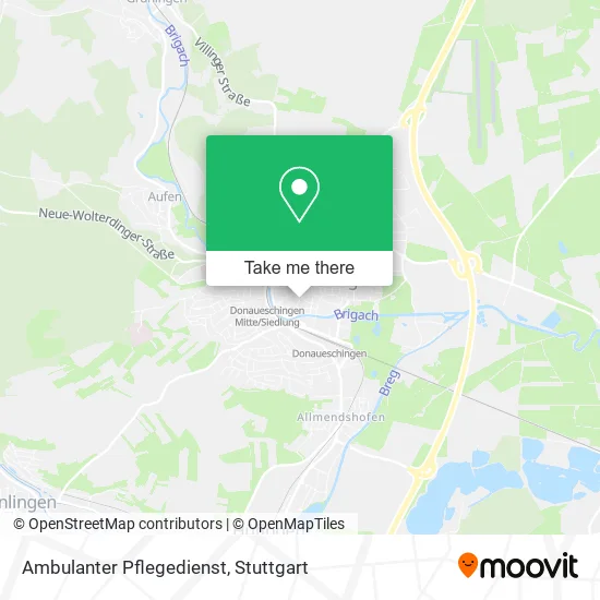 Карта Ambulanter Pflegedienst