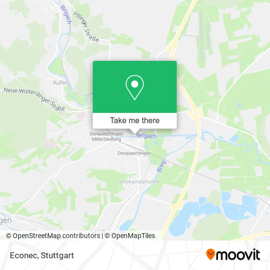 Карта Econec