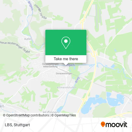 Карта LBS
