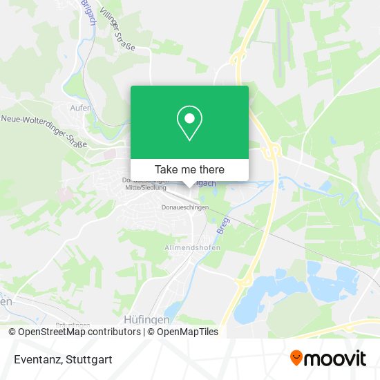 Eventanz map