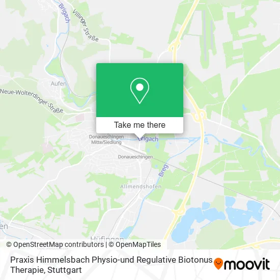 Карта Praxis Himmelsbach Physio-und Regulative Biotonus Therapie