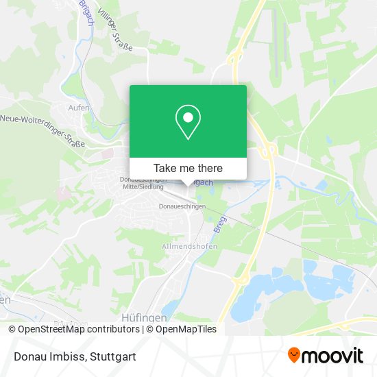 Карта Donau Imbiss