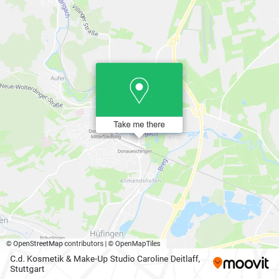 Карта C.d. Kosmetik & Make-Up Studio Caroline Deitlaff