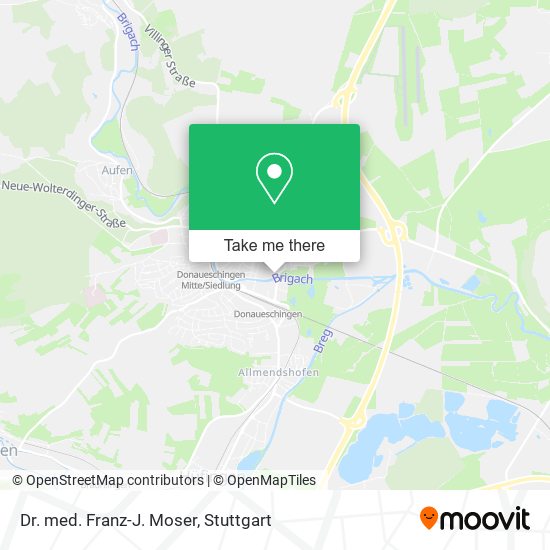 Dr. med. Franz-J. Moser map