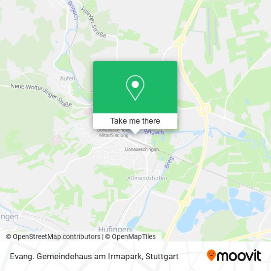 Evang. Gemeindehaus am Irmapark map