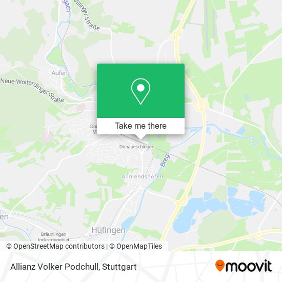 Карта Allianz Volker Podchull