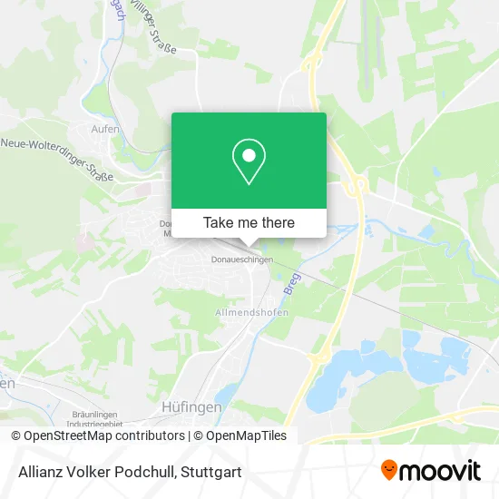 Карта Allianz Volker Podchull