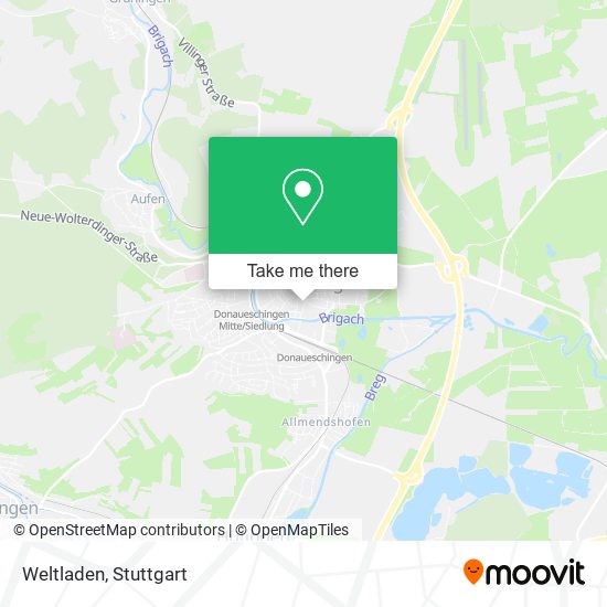 Карта Weltladen