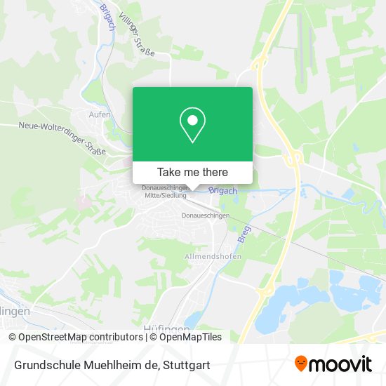 Grundschule Muehlheim de map