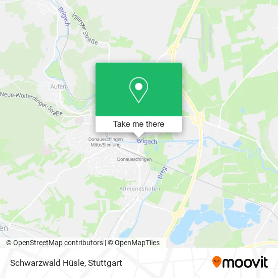 Карта Schwarzwald Hüsle