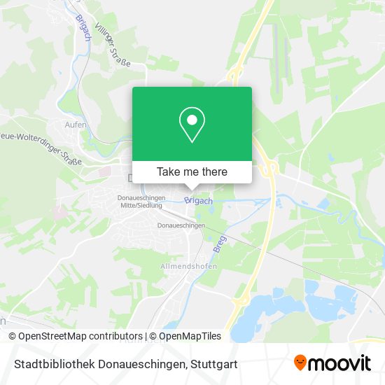 Карта Stadtbibliothek Donaueschingen