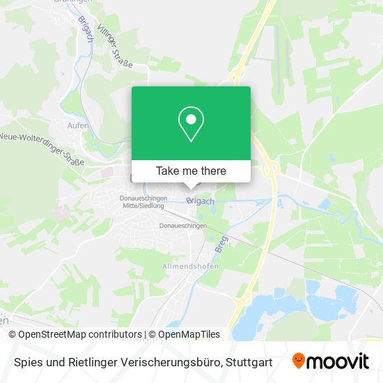 Spies und Rietlinger Verischerungsbüro map