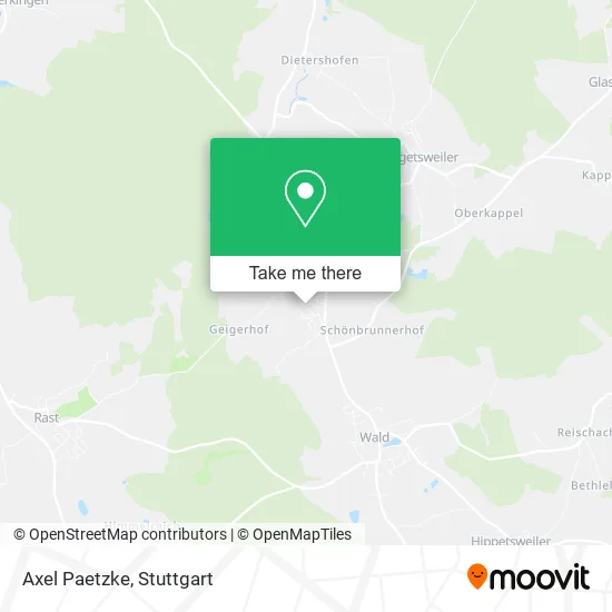 Карта Axel Paetzke