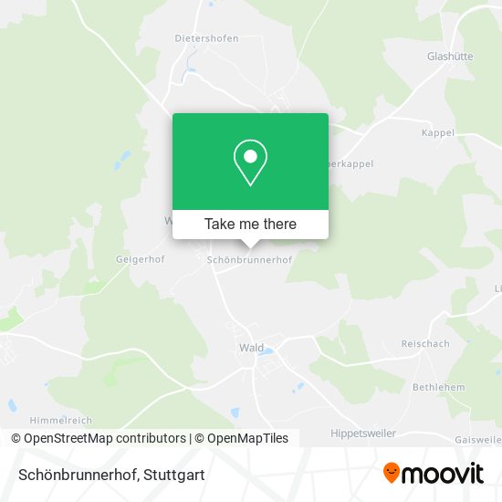 Schönbrunnerhof map