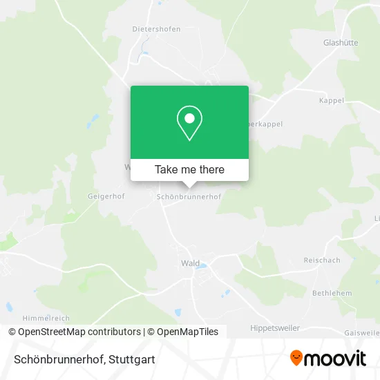 Карта Schönbrunnerhof