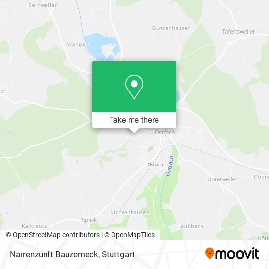 Карта Narrenzunft Bauzemeck