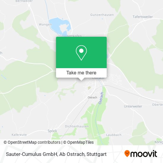 Sauter-Cumulus GmbH, Ab Ostrach map