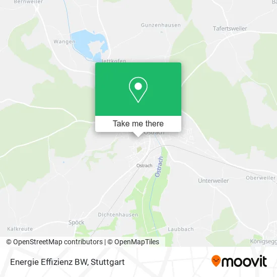 Карта Energie Effizienz BW