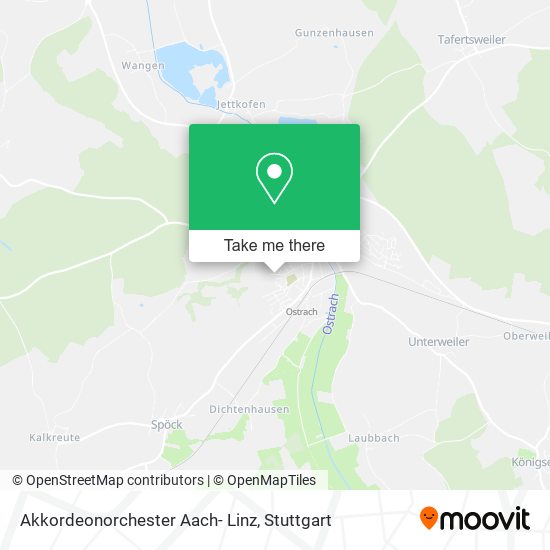 Akkordeonorchester Aach- Linz map