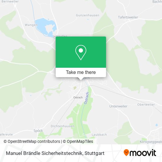 Manuel Brändle Sicherheitstechnik map