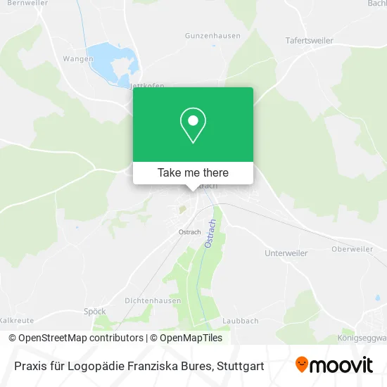 Карта Praxis für Logopädie Franziska Bures