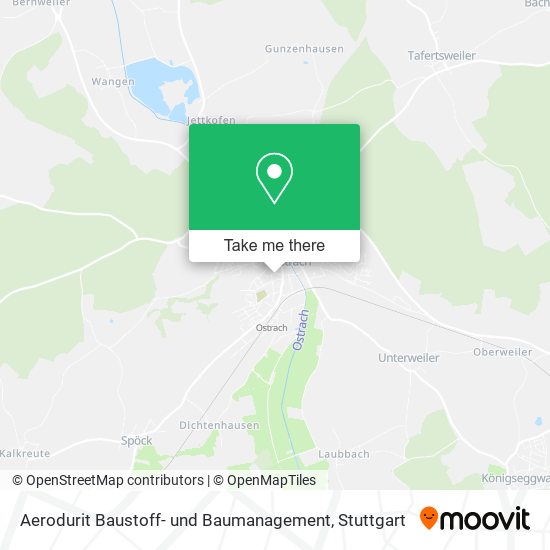 Aerodurit Baustoff- und Baumanagement map
