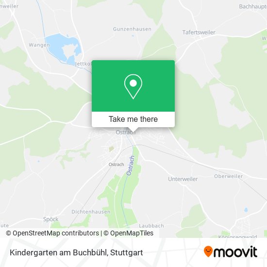Карта Kindergarten am Buchbühl