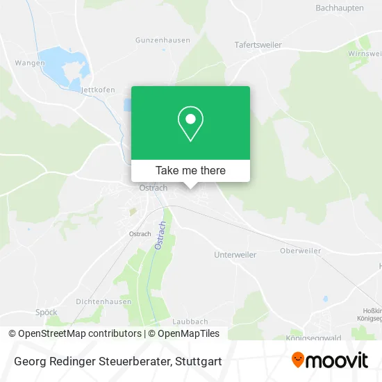 Карта Georg Redinger Steuerberater