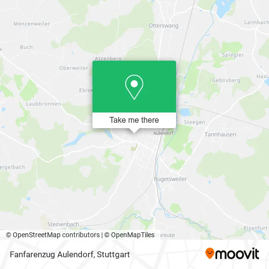 Карта Fanfarenzug Aulendorf