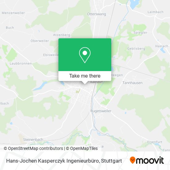 Hans-Jochen Kasperczyk Ingenieurbüro map