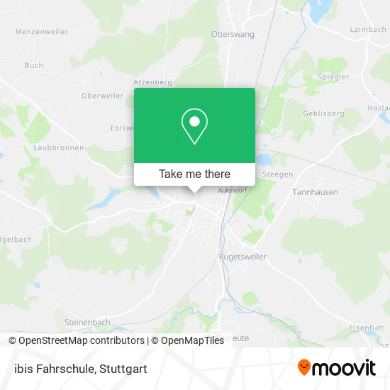 Карта ibis Fahrschule